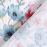 Double Gauze/Muslin Spring flowers with tulips – white/orange,  thumbnail number 4