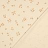 GOTS Ribbed Jersey Ditsy Flowers | Poppy Fabrics &ndash; cream/fawn,  thumbnail number 4