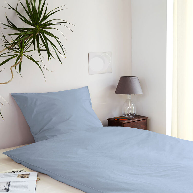 Cotton Cretonne Plain – light wash denim blue, image number 6