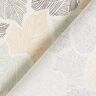 Decor Fabric Half Panama leaf hearts – ivory/reed,  thumbnail number 4