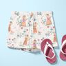Cotton Poplin Mice in the Strawberry Meadow – white/pink,  thumbnail number 6