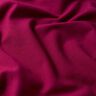 Light Cotton Sweatshirt Fabric Plain – burgundy,  thumbnail number 2