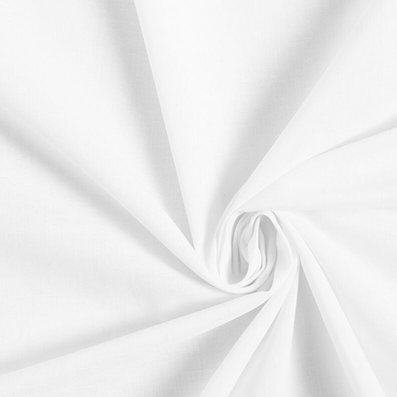 Plain Cotton Batiste – white,  image number 1