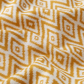 Outdoor fabric jacquard Ethno – mustard, 