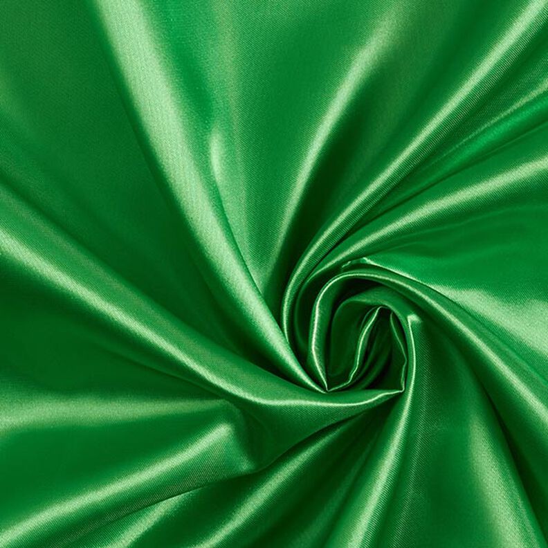 Polyester Satin – grass green,  image number 1