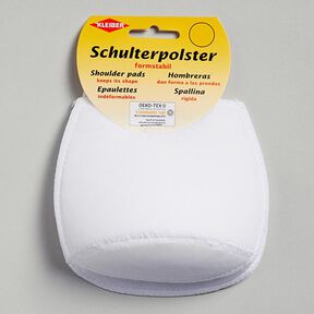 Raglan Shoulder Pad without Hook [2 pieces | 12 x 12 x 4,5 cm] - white | KLEIBER, 