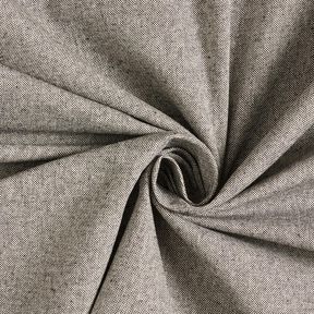 Decor Fabric Half Panama Two-tone – black/natural, 