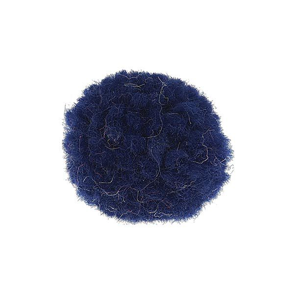 Pompom Set [ 12 pieces / Ø25 mm  ] – navy blue,  image number 1