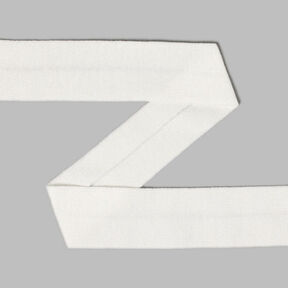 Jersey Binding, Folded - white, 
