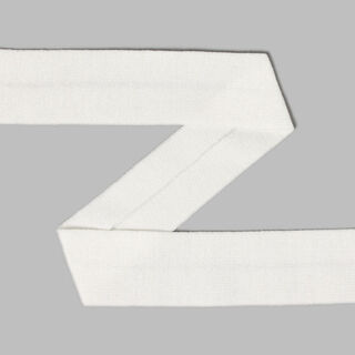 Jersey Binding, Folded - white, 