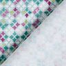 Cotton Poplin oriental tile pattern Digital Print – eucalyptus/grape,  thumbnail number 4