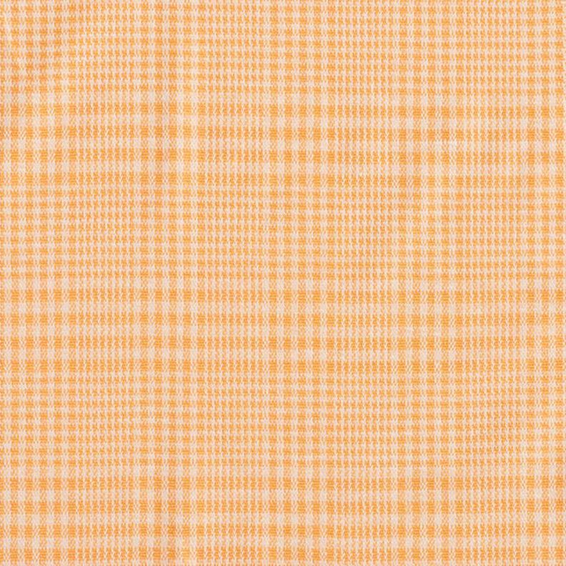 Prince of Wales check rain jacket fabric – sunglow,  image number 1