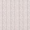French Terry cable knit print – light beige,  thumbnail number 1
