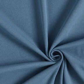 Ribbed Jersey fine 2-1-1-1 ribs – denim blue, 