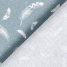 Organic Cotton Poplin feathers – dove blue,  thumbnail number 4
