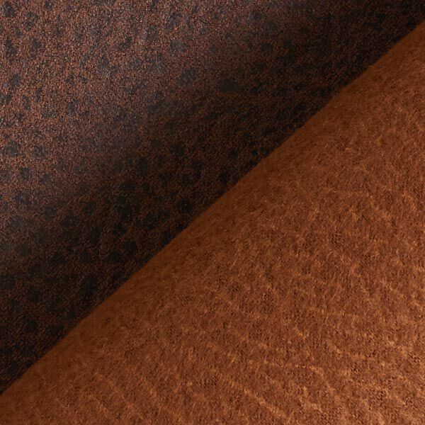 Upholstery Fabric Imitation Leather – dark brown,  image number 3