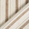Linen-viscose blend pixelated stripes – beige/brown,  thumbnail number 4