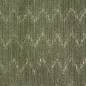 Fine Knit Gold Zigzag – khaki/metallic gold, 