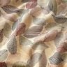 Decor Fabric Tapestry Fabric Leaf sketches – light beige/green,  thumbnail number 2