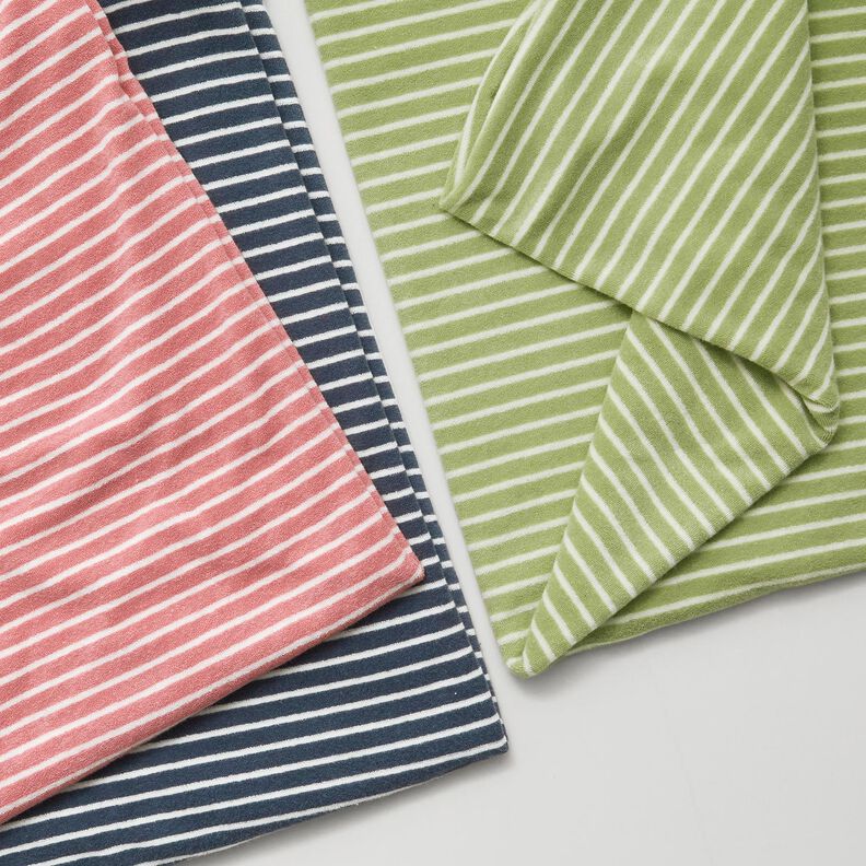terry cloth jersey stripes | by Poppy – pistachio,  image number 5