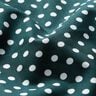 Cotton Poplin Polka dots – dark green/white,  thumbnail number 2