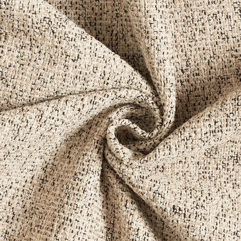 Upholstery Fabric Colourful Weave – greige/black,  image number 1