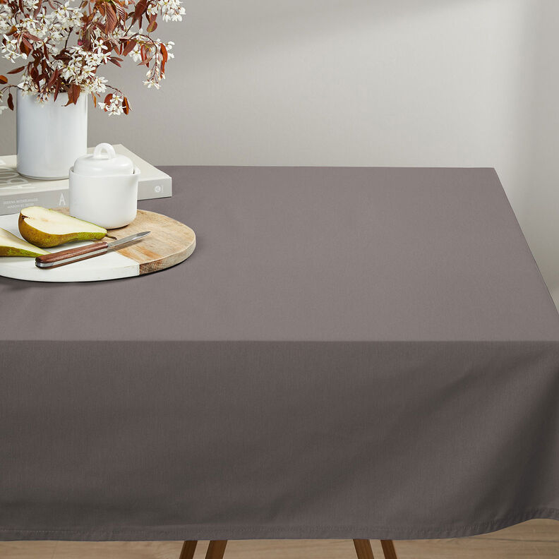 Cotton Cretonne Plain – dark grey,  image number 5