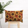 Decor Fabric Tapestry Fabric sunflowers – carmine/sunglow,  thumbnail number 5