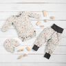 Ribbed Jersey sweet flower meadow Digital Print – offwhite,  thumbnail number 6