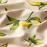 Half Panama Decor Fabric Lemons – natural,  thumbnail number 2
