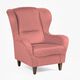 Upholstery Fabric Velvet – pink,  thumbnail number 5