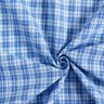 Cotton fabric gradient check – white/royal blue,  thumbnail number 3