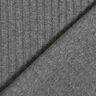 Ribbed Jersey single knitting pattern – dark grey,  thumbnail number 4