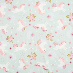 Poplin Unicorn – baby blue/light pink, 