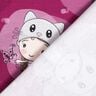 Cotton Jersey Cat girl | Glitzerpüppi  – raspberry,  thumbnail number 4