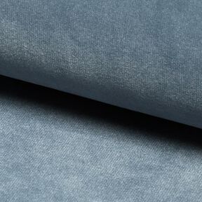 Upholstery Fabric Velvet – light blue | Remnant 70cm, 