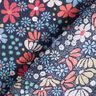 Cotton Cretonne assorted flowers – midnight blue,  thumbnail number 4