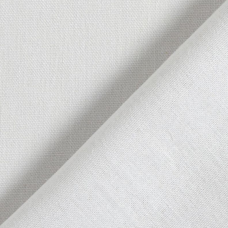 pure heavy linen Plain – misty grey,  image number 3