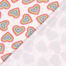 Cotton Jersey Colourful Hearts – offwhite,  thumbnail number 4