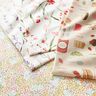 Decor Fabric Half Panama freesias – ivory/light pink,  thumbnail number 5