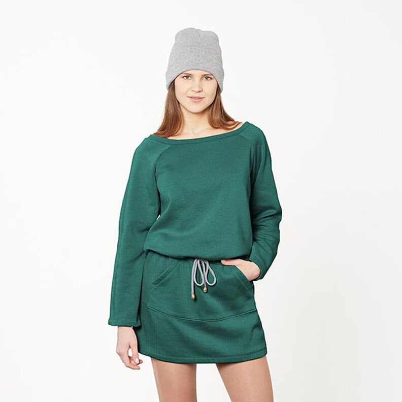 Plain Nicky Velour – dark green,  image number 6