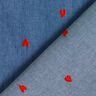 Chambray  – denim blue/fire red,  thumbnail number 4