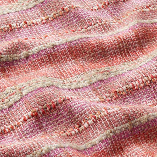 Wool Blend Bouclé Coating Fabric – pink,  image number 2
