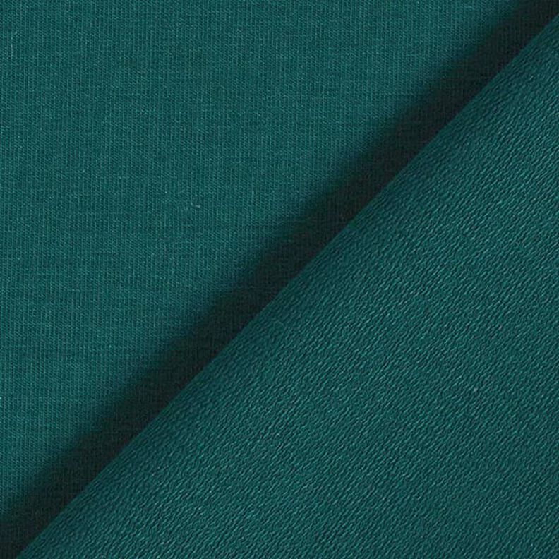 Light French Terry Plain – dark green,  image number 5