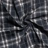 Quilted Fabric checked – midnight blue/stone grey,  thumbnail number 3