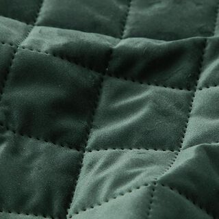Upholstery Fabric Velvet Quilted Fabric – dark green, 