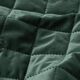 Upholstery Fabric Velvet Quilted Fabric – dark green,  thumbnail number 2