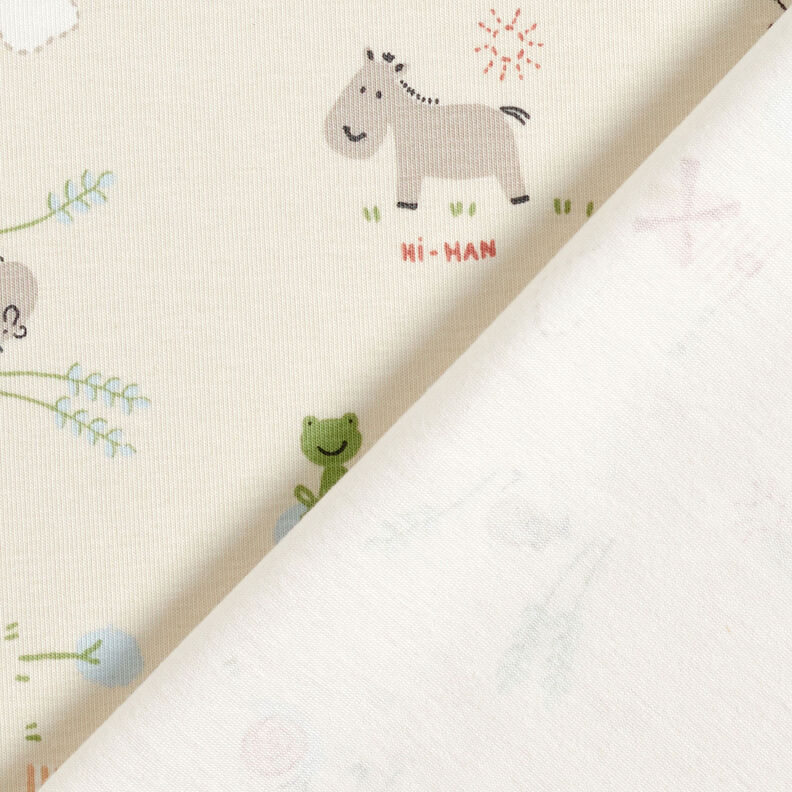 Cotton Jersey Baby Animals – offwhite,  image number 5