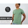 HERR BELA - sporty top with diagonal side seam, Studio Schnittreif | 42 - 60,  thumbnail number 1
