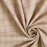Viscose Blend Prince of Wales check with lurex – almond/grape,  thumbnail number 3